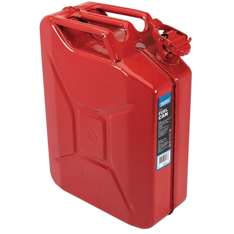 Jerrycan staal, 20L, rood