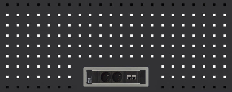 Stroomunit voor OSM 2x 230V BE/F - 2x C6 UTP