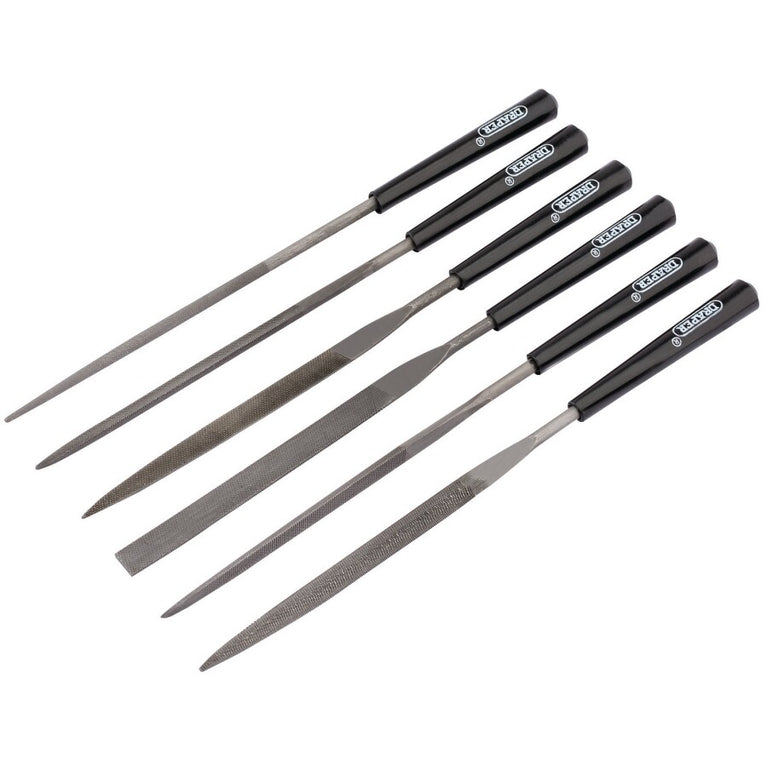 Naaldvijl set 140mm, 6dlg