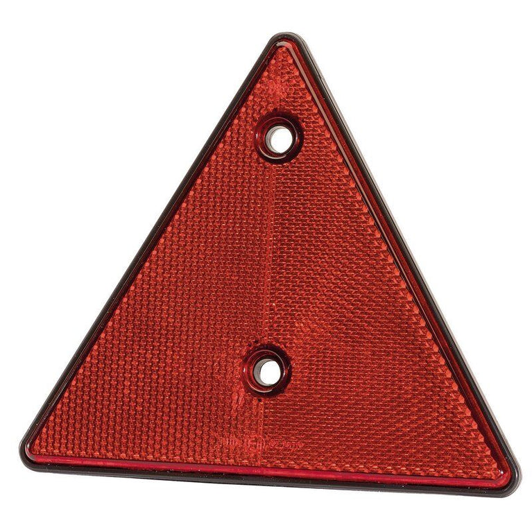 Reflector driehoek rood, 2st