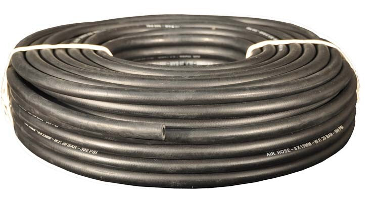 Rubber luchtslang 8x15mm, 50m