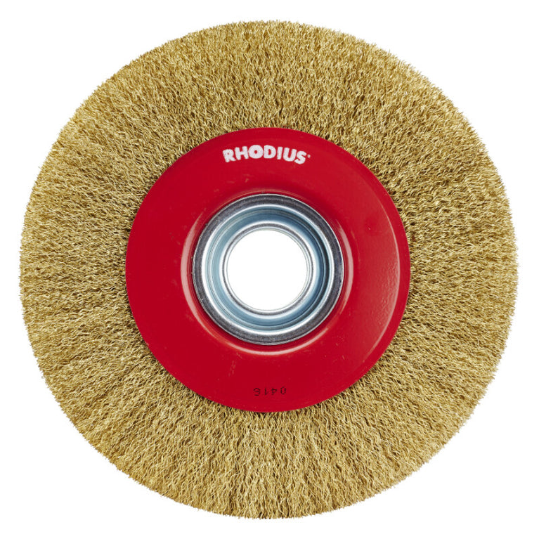 Schijfborstel 200x20x38mm, 4500rpm, tbv werkbankslijper