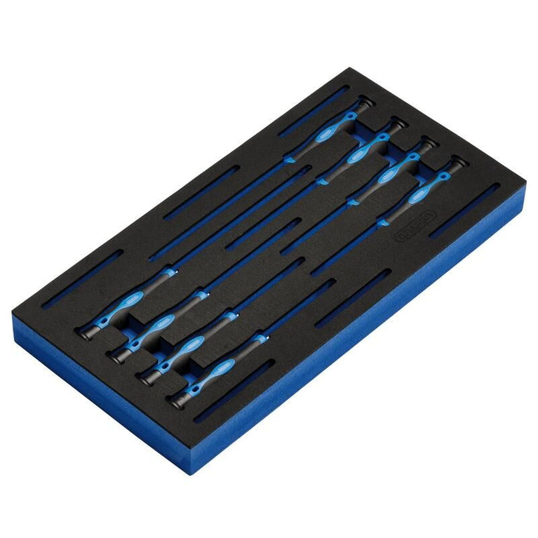 Schroevendraaierset precisie in FOAM, 8dlg