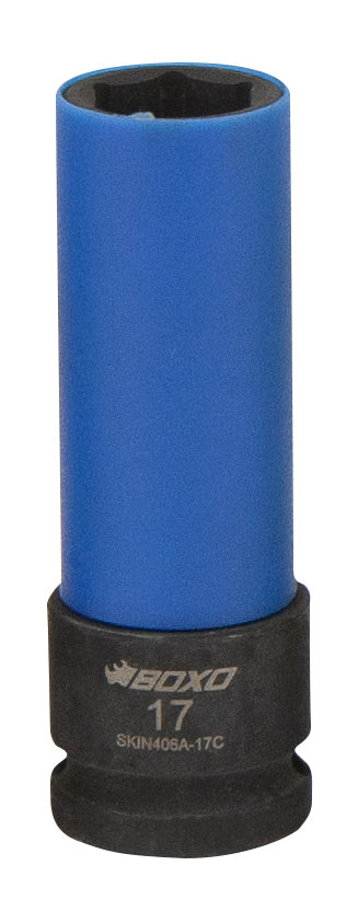 1/2" Krachtdopsleutel voor wielmoeren - 6-knt 17 mm
