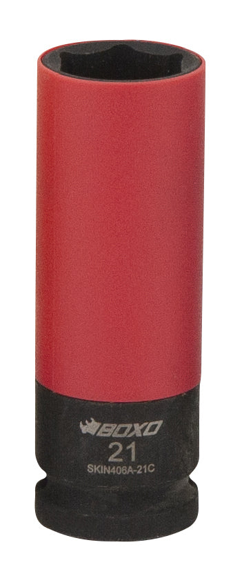 1/2" Krachtdopsleutel voor wielmoeren - 6-knt 21 mm