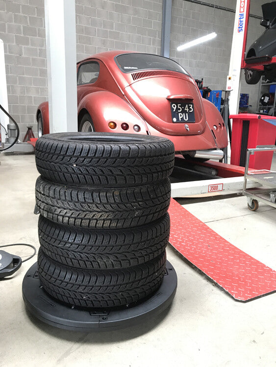 Smart disc/wielentransporter