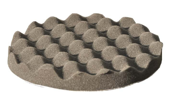 Spons Ø150x30mm wafelstructuur (zwart)