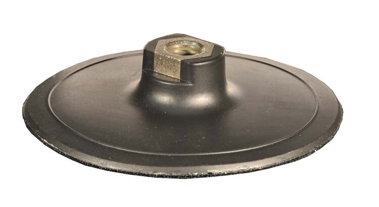 Steunpad Ø125mm velcro, M14 binnendraad