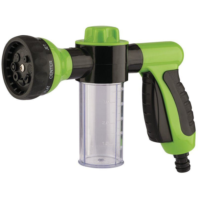 Tuinsproeier met 8 standen en 100ML reservoir