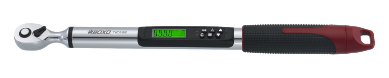 BOXO 3/8" Digitale momentsleutel met hoekverdraaiing 6.8 ~ 135 Nm