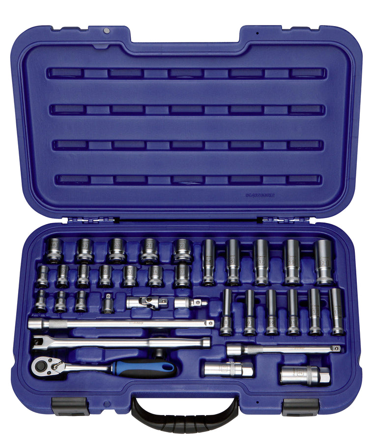 3/8" Dopsleutelset 36-dlg.