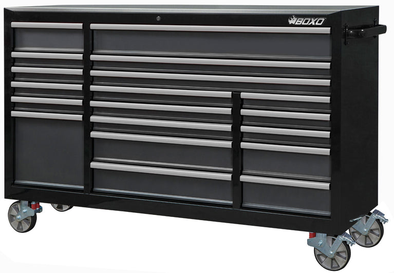 Tool trolley 4XL zwart/zilver