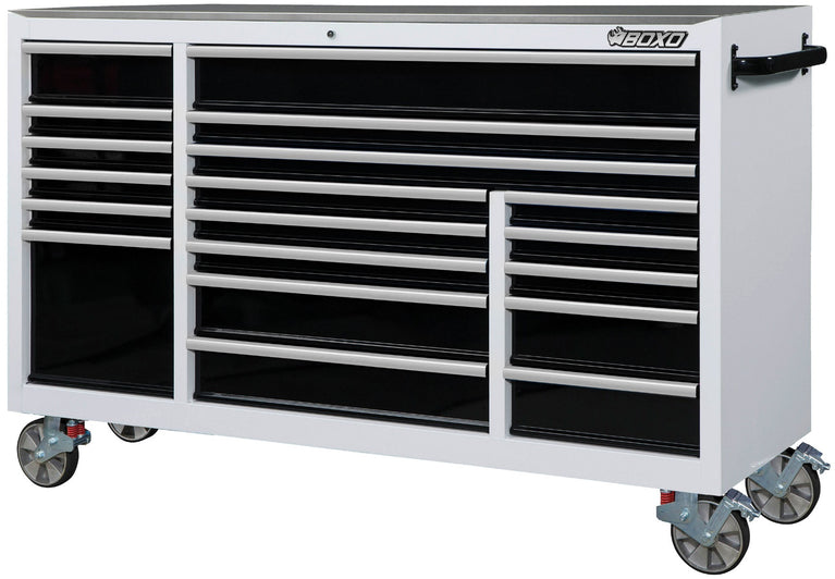 Tool trolley 4XL wit/zilver