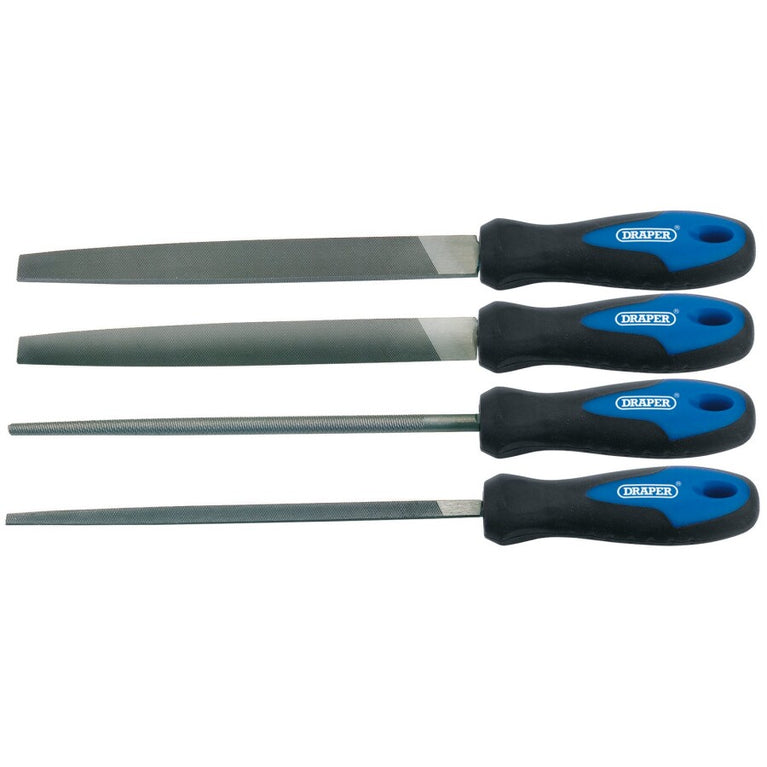 Vijl set, 200mm, 4dlg