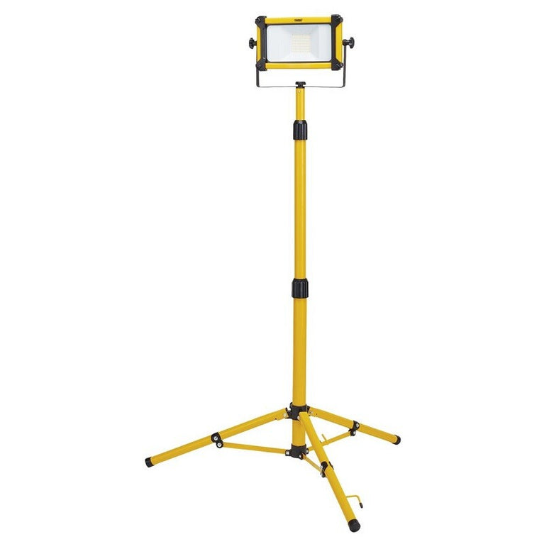 Werklamp SMD LED, 1x50W, 5500 Lumen, driepoot