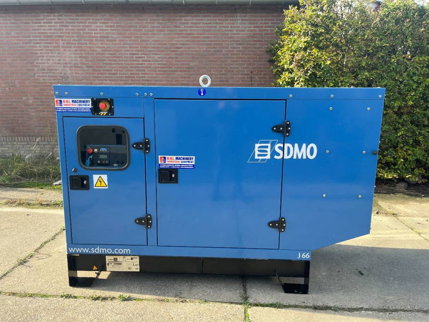 SDMO J66 60 kVA John Deere 4045 Generator Aggregaat