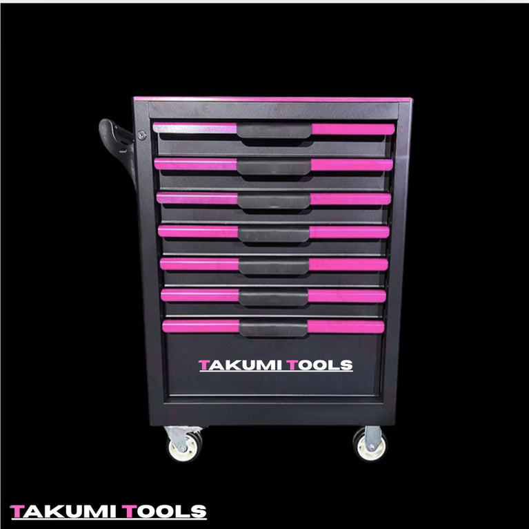 Takumi Tools Gereedschapswagen - 7 Lades gevuld