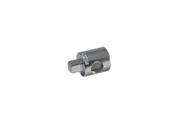 1/2" Adapter naar 3/8" (met gat)