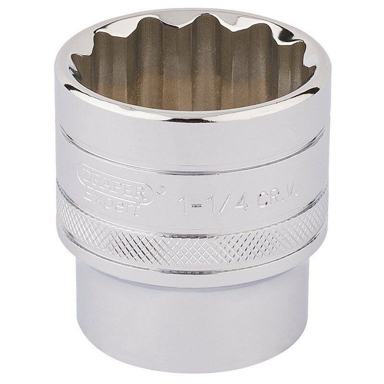 1/2" Dop Inch, 12-kant, 1.1/4"