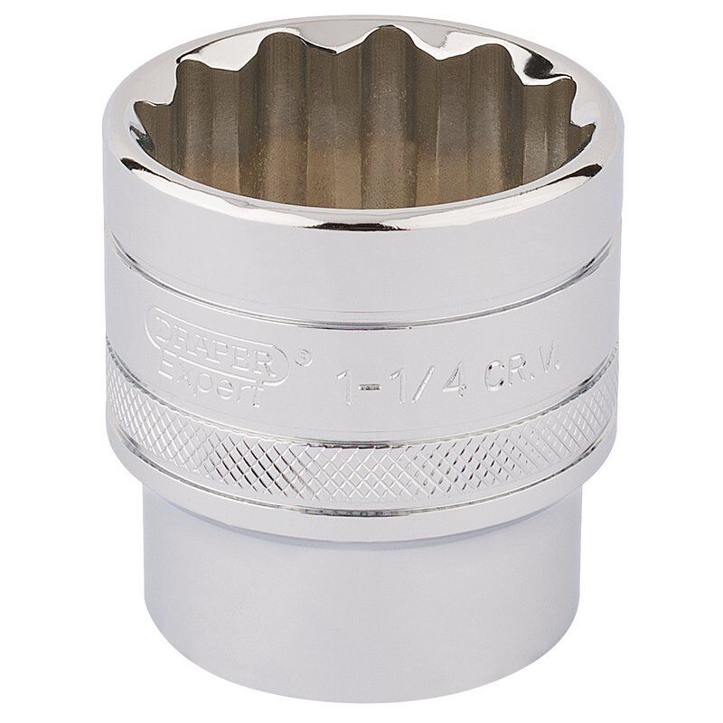 1/2" Dop Inch, 12-kant, 1.1/4"
