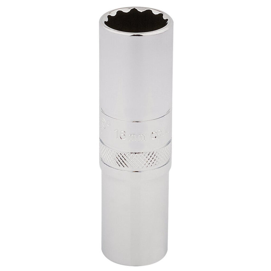 1/2" Dop lang, 16mm, 12-kant