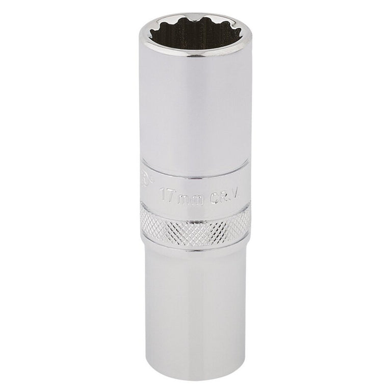 1/2" Dop lang, 17mm, 12-kant