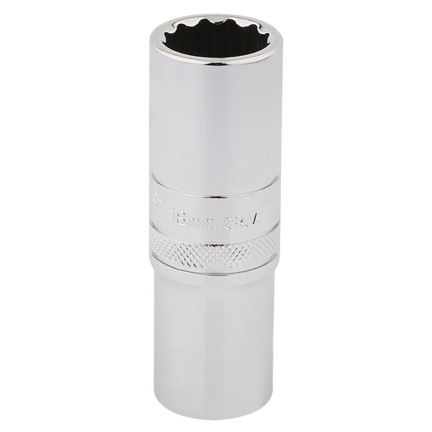 1/2" Dop lang, 18mm, 12-kant
