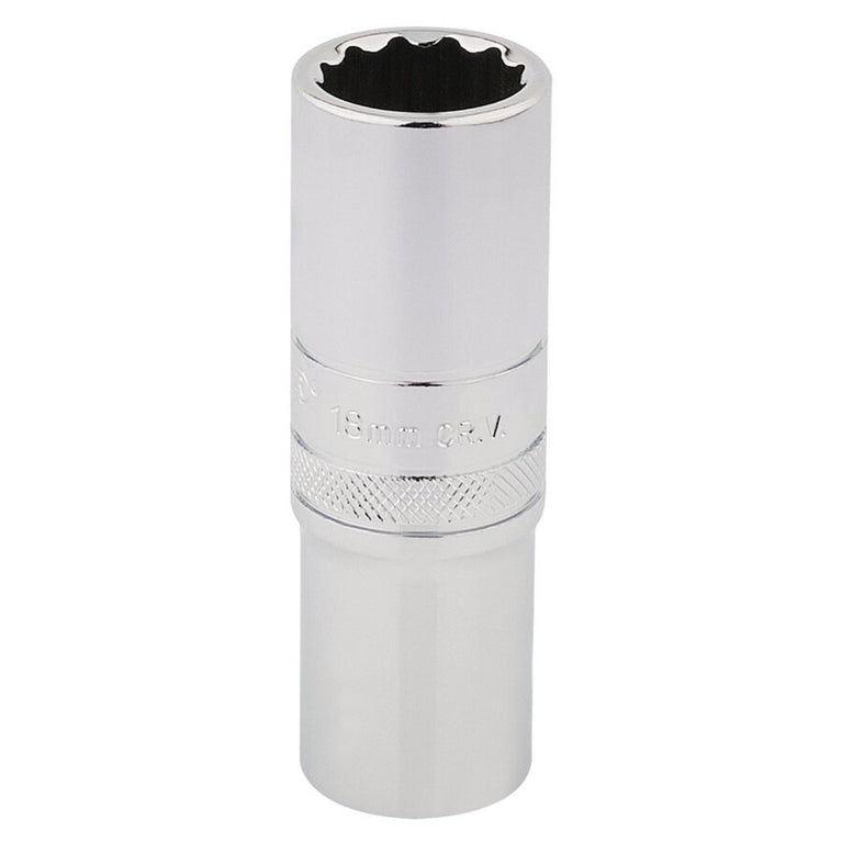 1/2" Dop lang, 18mm, 12-kant