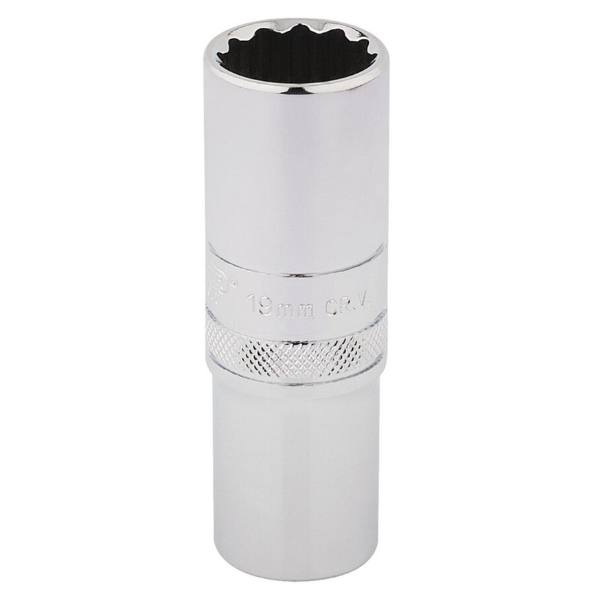 1/2" Dop lang, 19mm, 12-kant