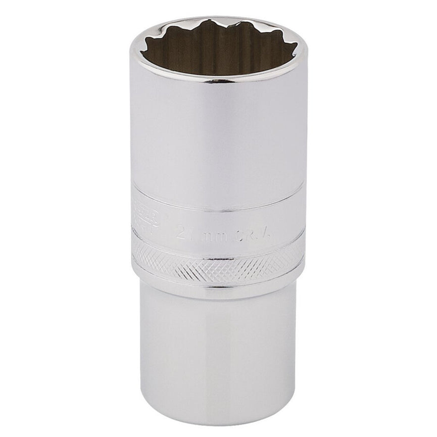 1/2" Dop lang, 27mm, 12-kant