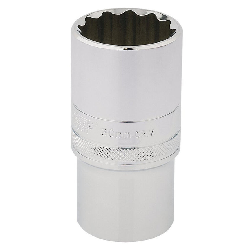 1/2" Dop lang, 30mm, 12-kant