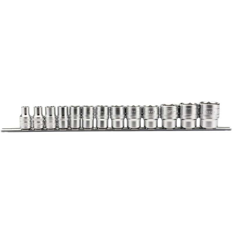 1/2” Doppenrail INCH, 13dlg