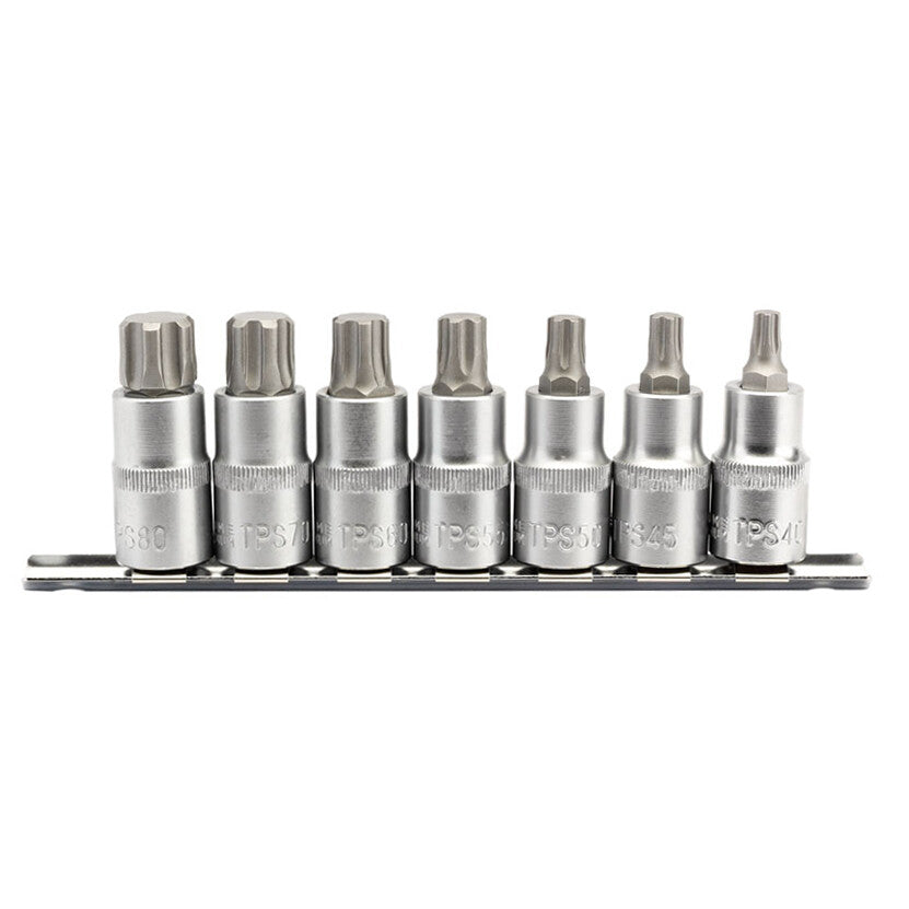 1/2" Doppenrail torx plus, 7dlg