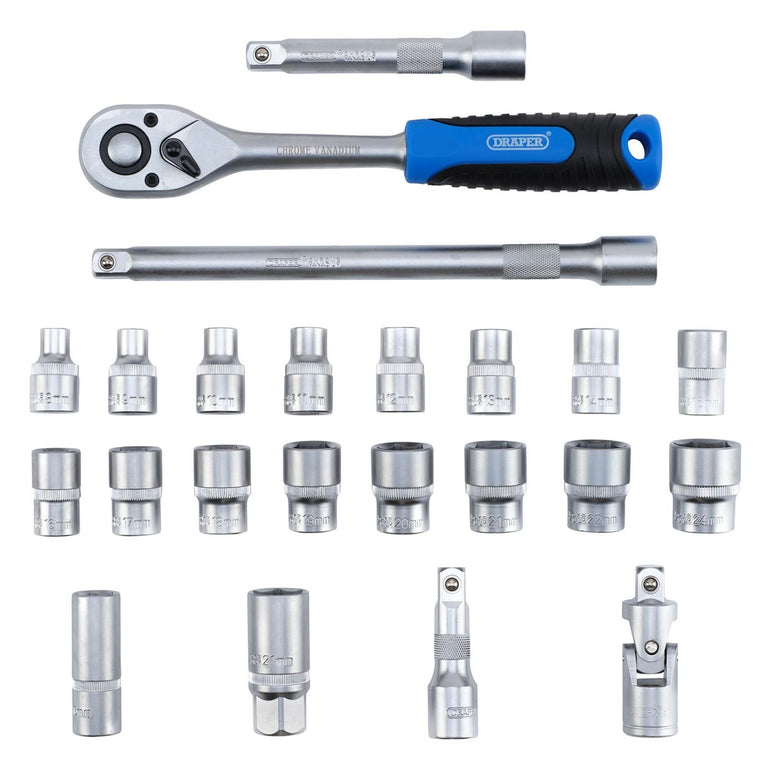 1/2" Doppenset, 23dlg