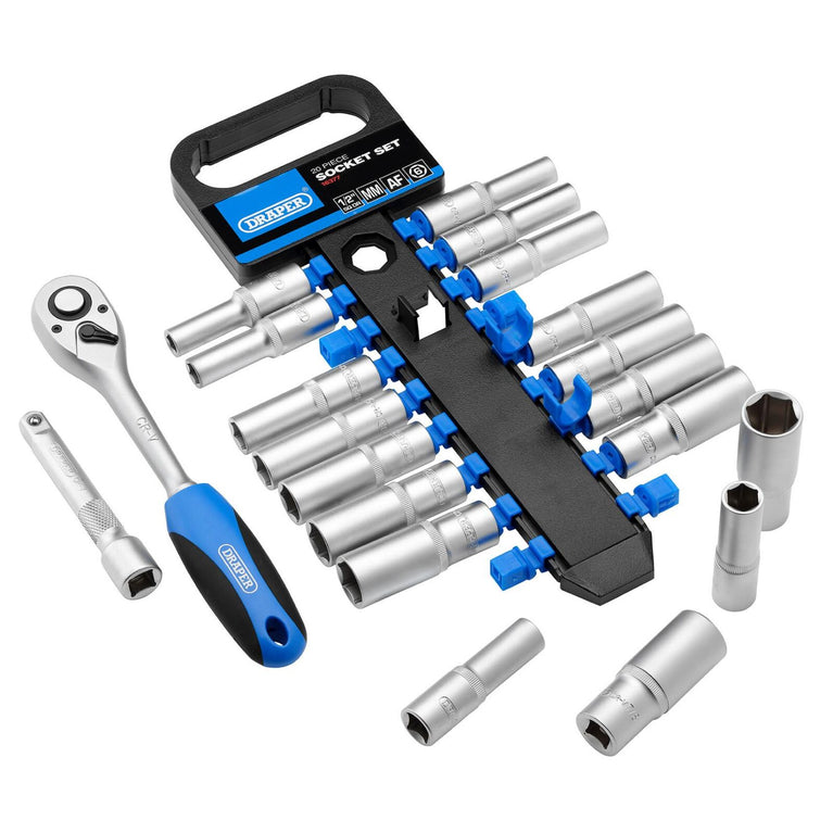 1/2" Doppenset lang, 20pcs