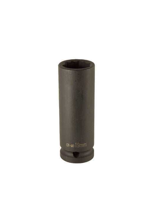1/2" Krachtdop, 21mm lang, 12-kant
