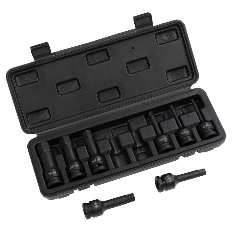 1/2" Krachtdoppenset inbus, 8dlg