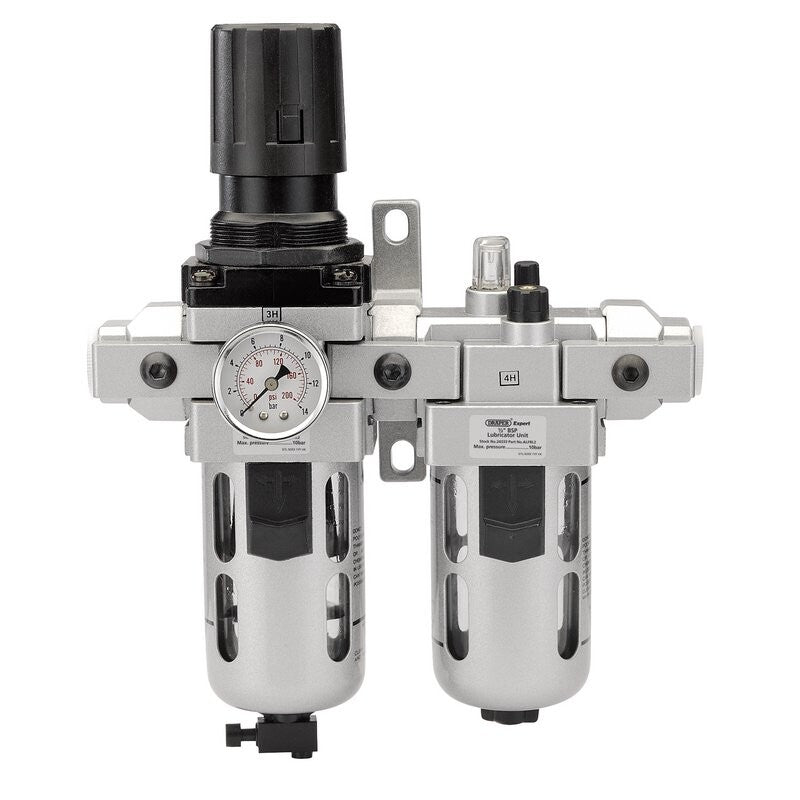 1/2" Luchtverzorgingsunit (incl manometer)