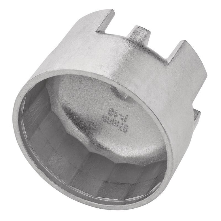 1/2" Oliefilter dop 87mm, 16-kant