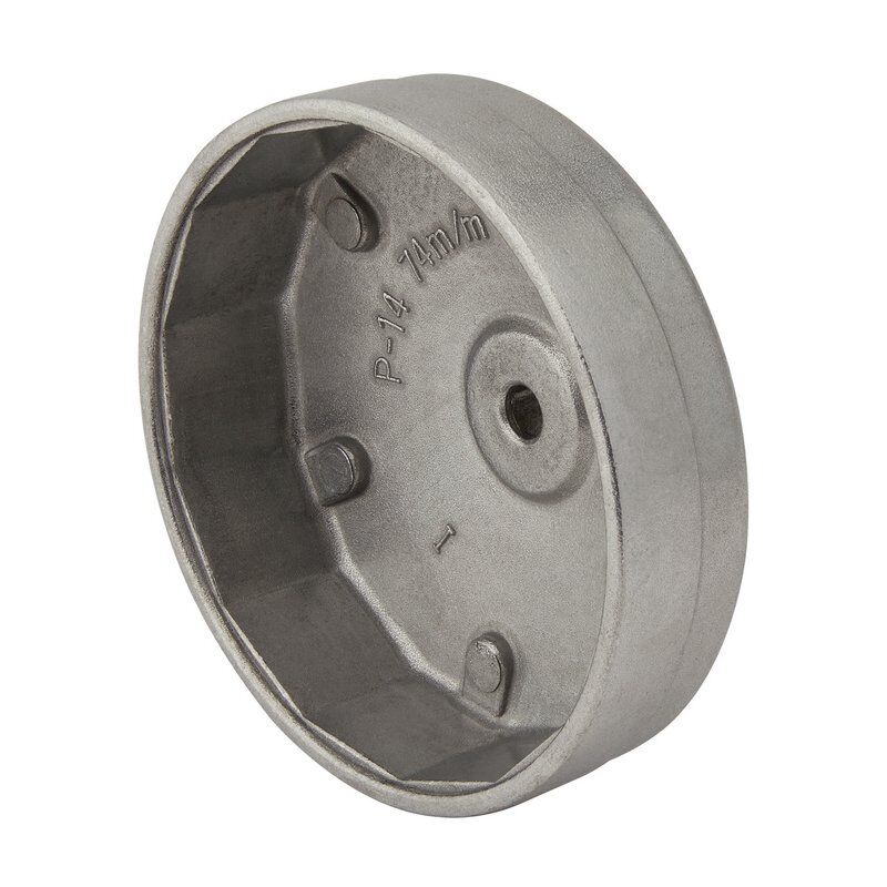 1/2" Oliefilterdop 14-kant, 74mm