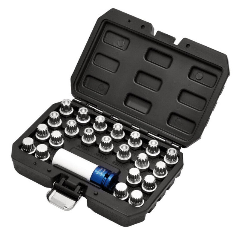 1/2" Slotboutensleutelset VAG, 23dlg