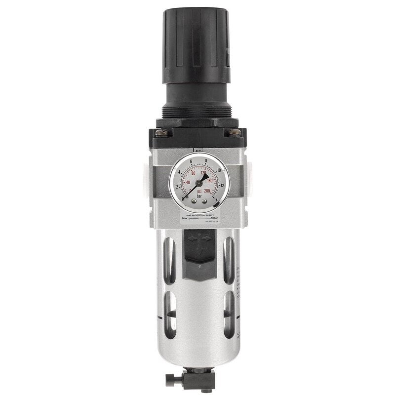 1/2" Waterafscheider, drukregelaar (incl manometer)