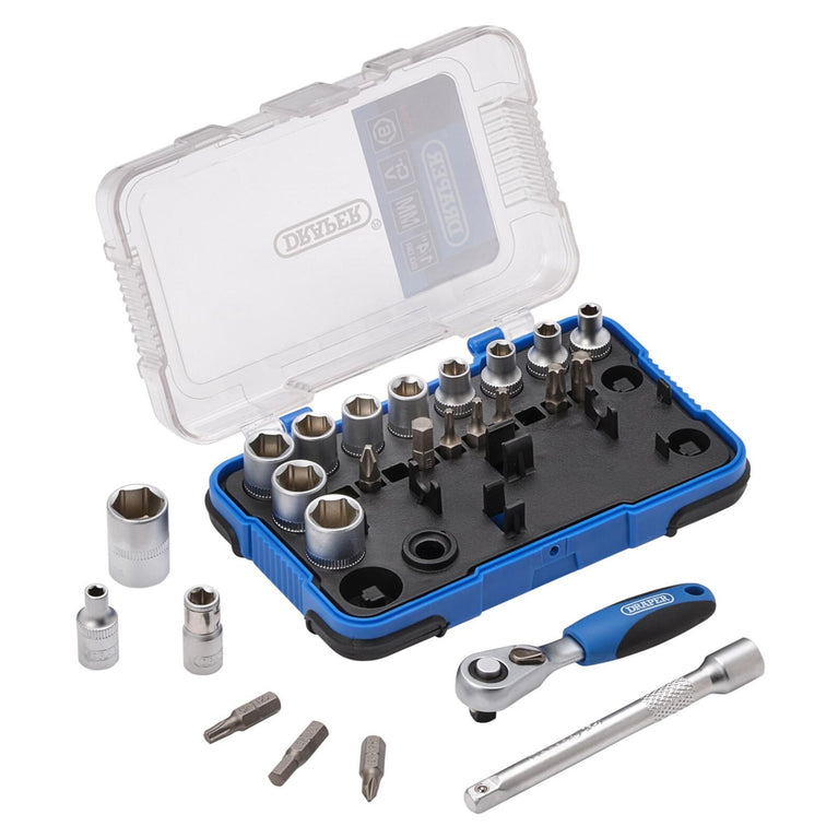 1/4" Doppenset, 25dlg