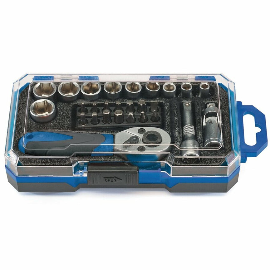 1/4" Doppenset, 27dlg