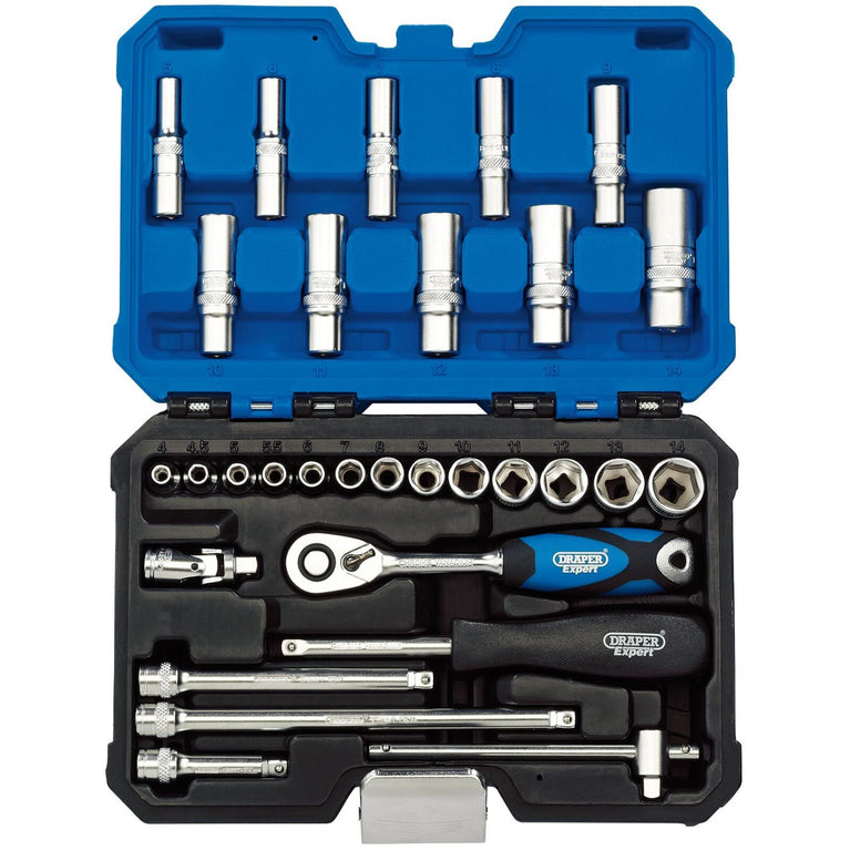 1/4" Doppenset, 30dlg