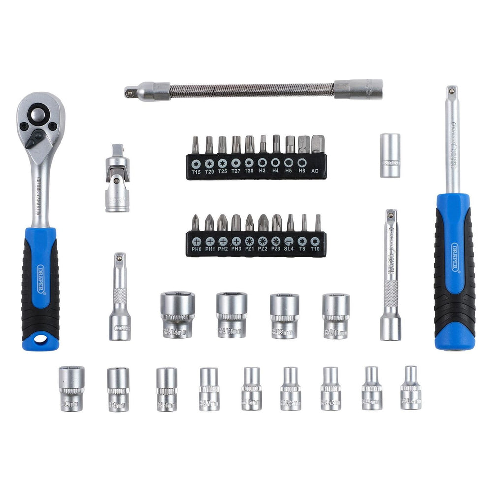 1/4" Doppenset, 40dlg