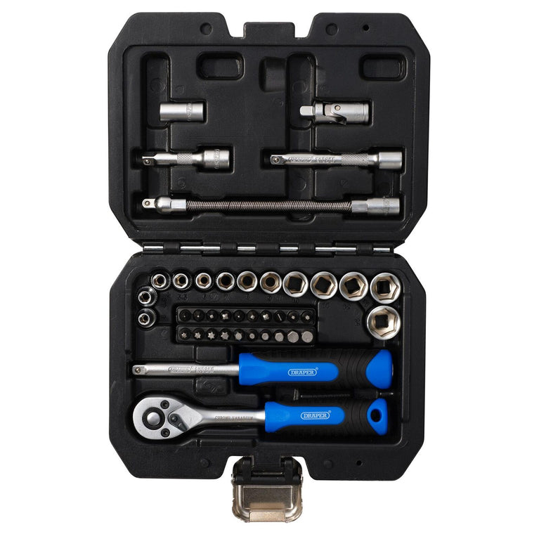 1/4" Doppenset, 40dlg