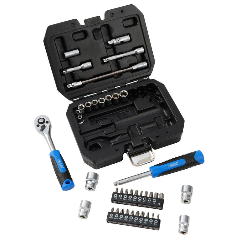 1/4" Doppenset, 40dlg