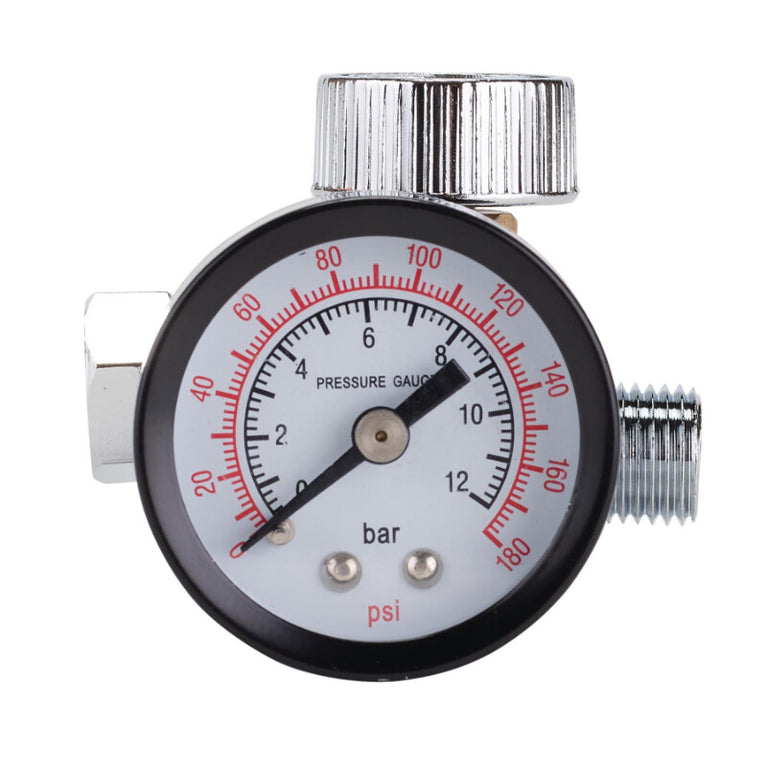 1/4" Luchtregelaar, manometer