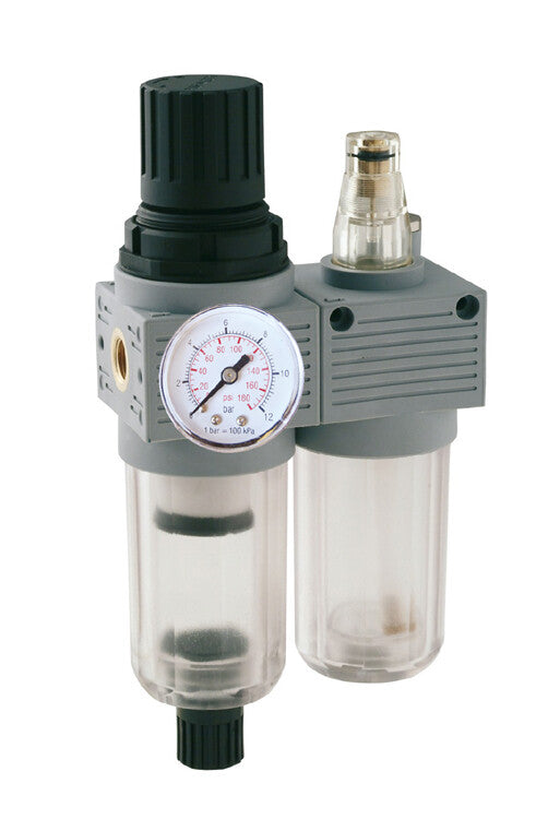 1/4" Luchtverzorgingsunit (incl manometer)